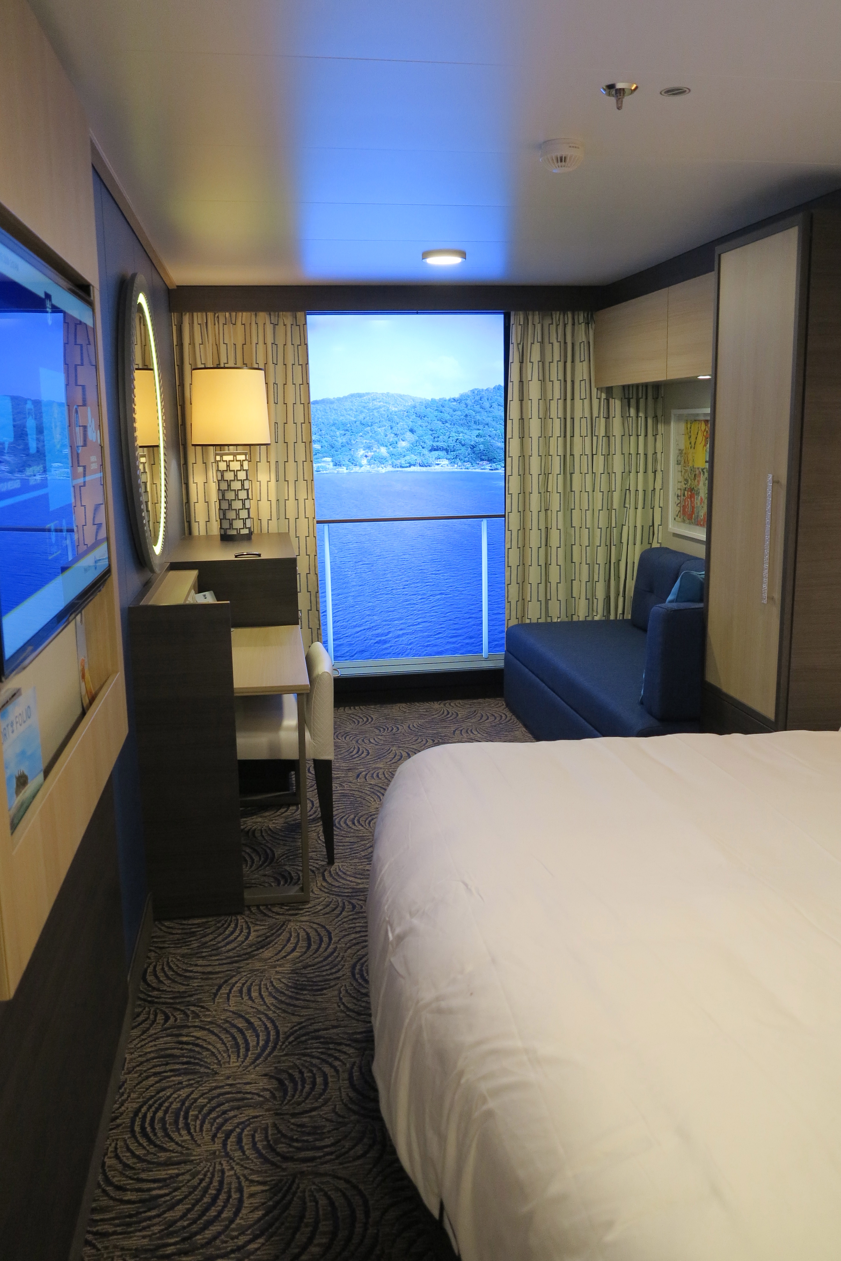 See view: The 'virtual balcony' on an inside stateroom