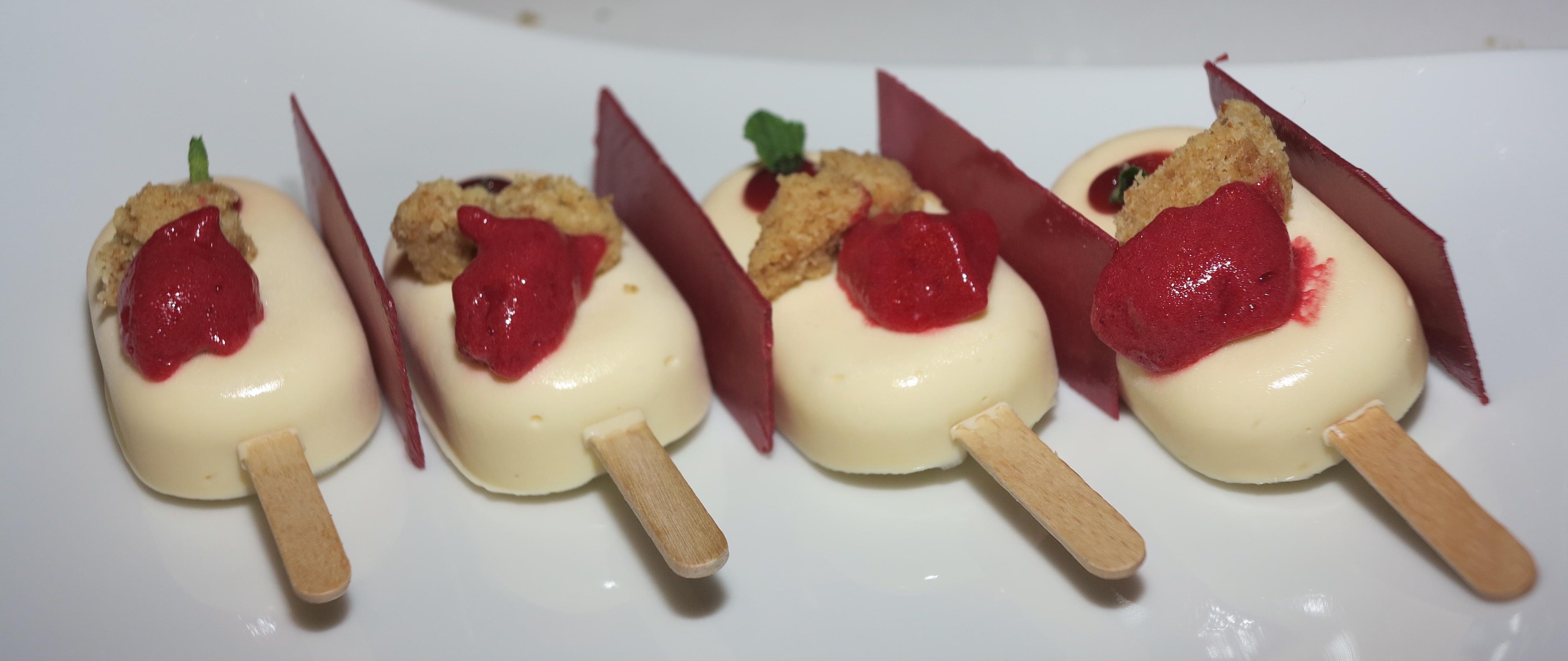 Jolly lollies: One of the delicious desserts