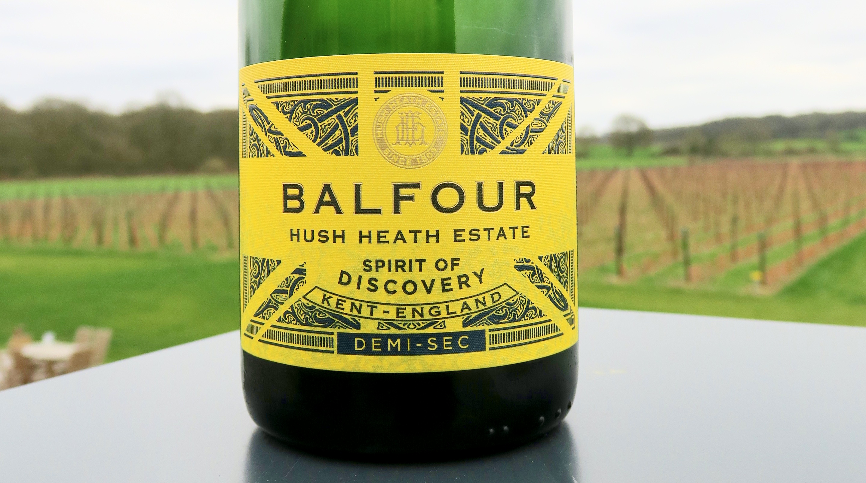 Jeroboam of English sparkling wine will be used to christen new Saga